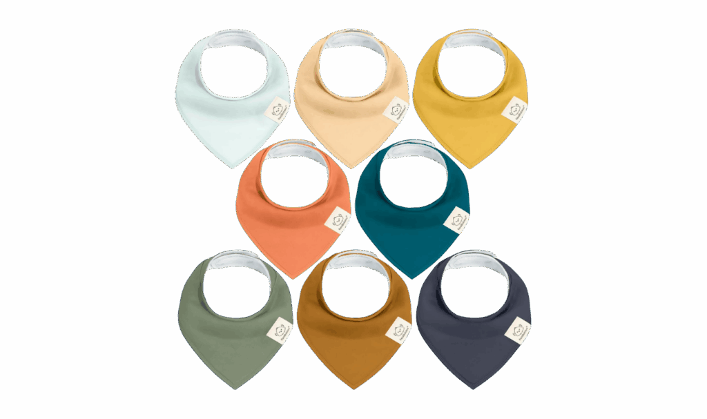 Bandana bibs for babies