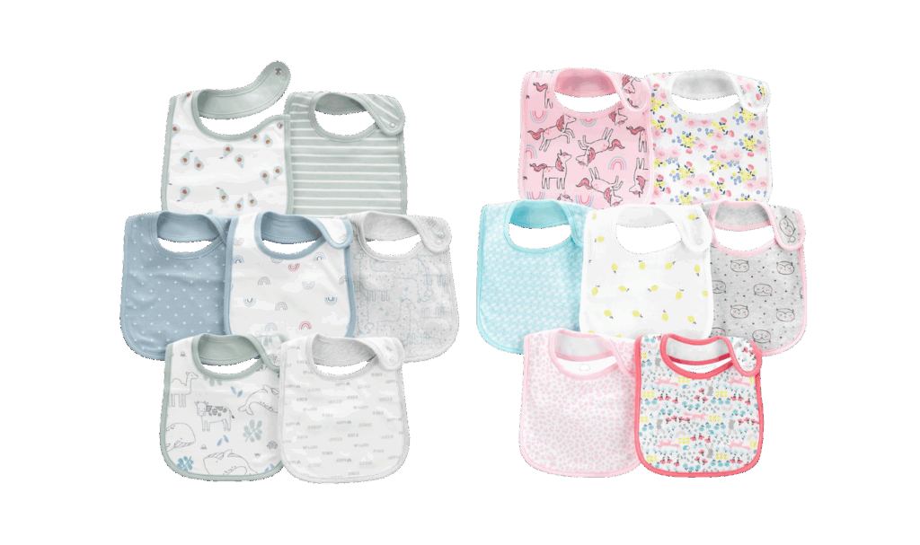 Simple Joys teething bibs