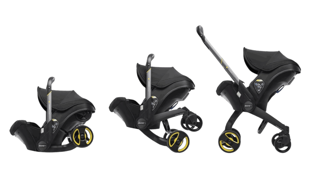 Doona car seat and stroller combination