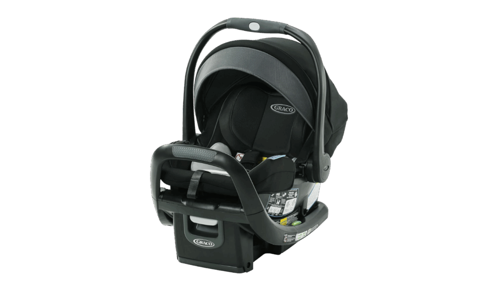 Graco snugride infant car seat in black