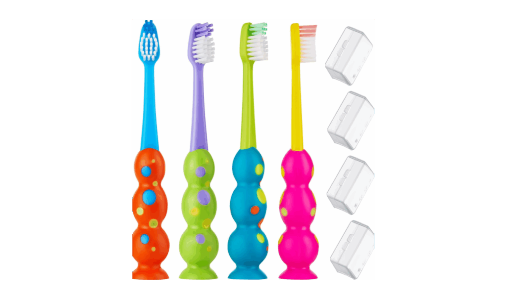 colorful toddler toothbrushes