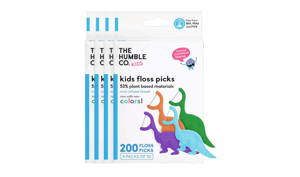 Humble Co. kids floss picks