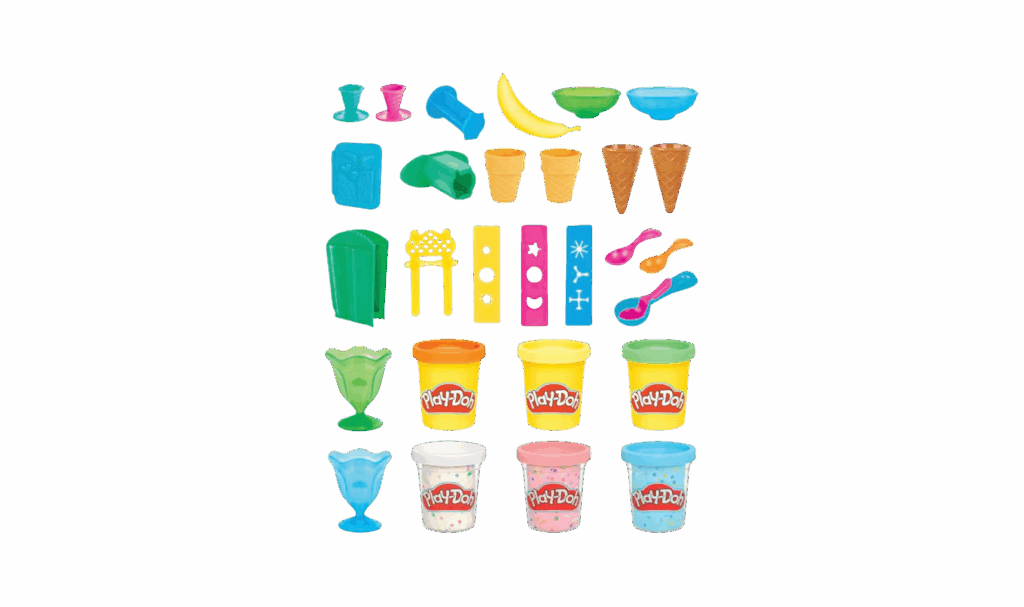 Play-Doh Kitchen Creations Ice Cream Party Set
