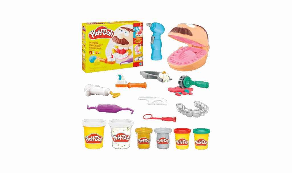 Drill and Fill Play Doh Dentist Set