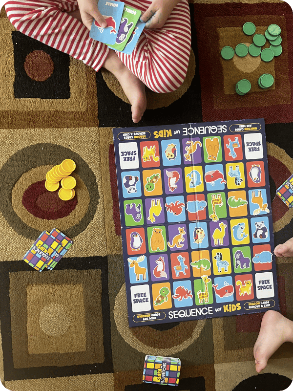 kids playing sequence 