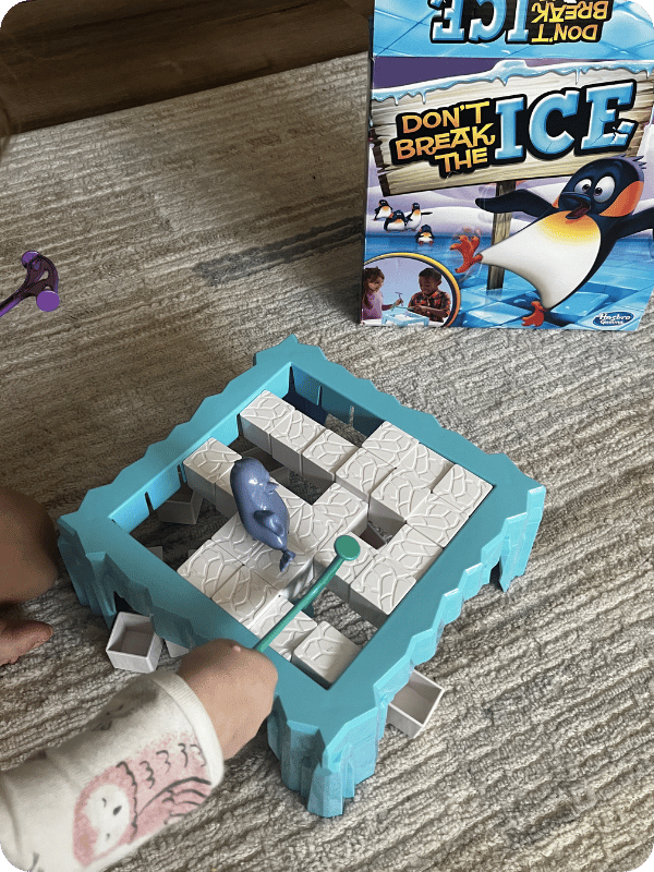 playing break the ice game