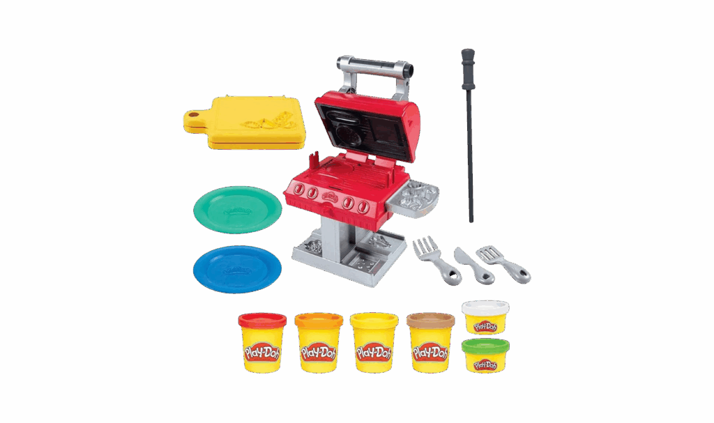 Play Doh Grill and Stamp playset