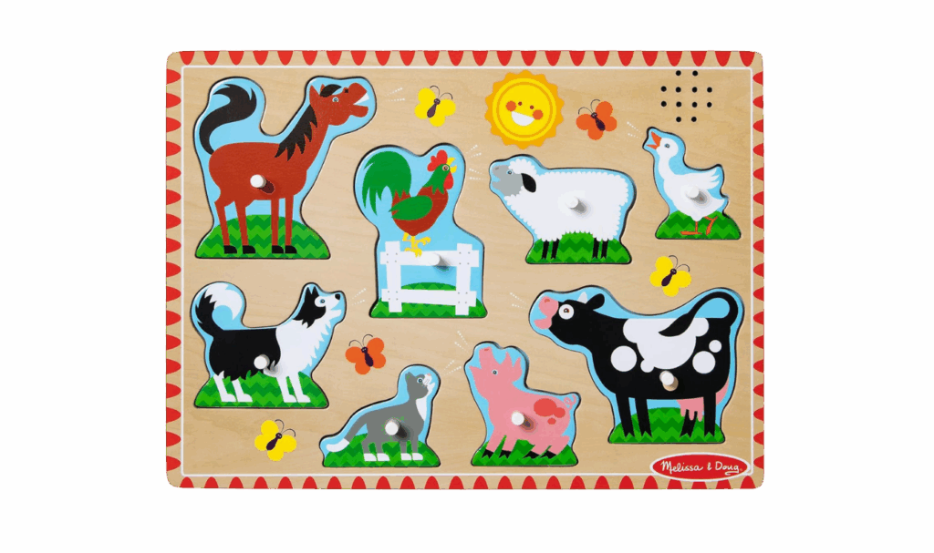 Melissa and Doug Barn Animal Sound Puzzle