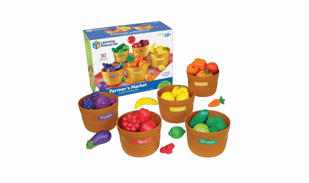 Learning Resources Farmers Market play food