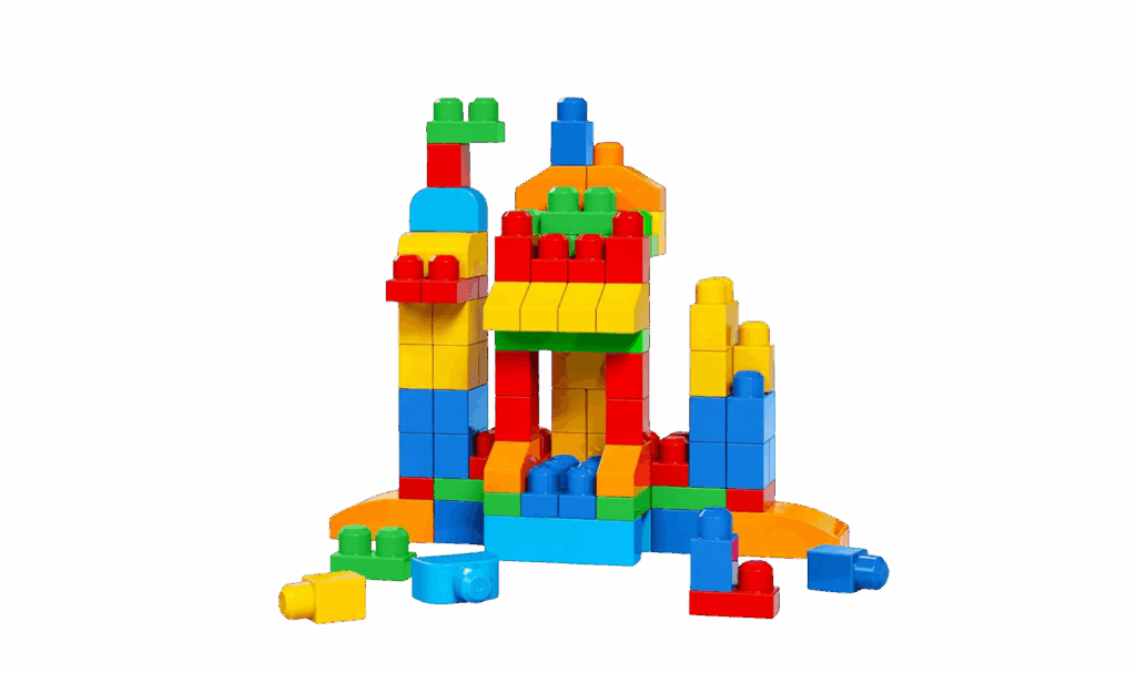 Mega Bloks building bag set