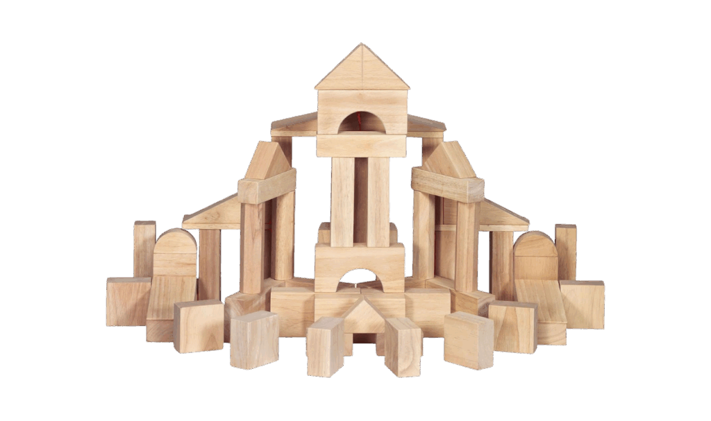 Melissa and Doug Wooden blocks