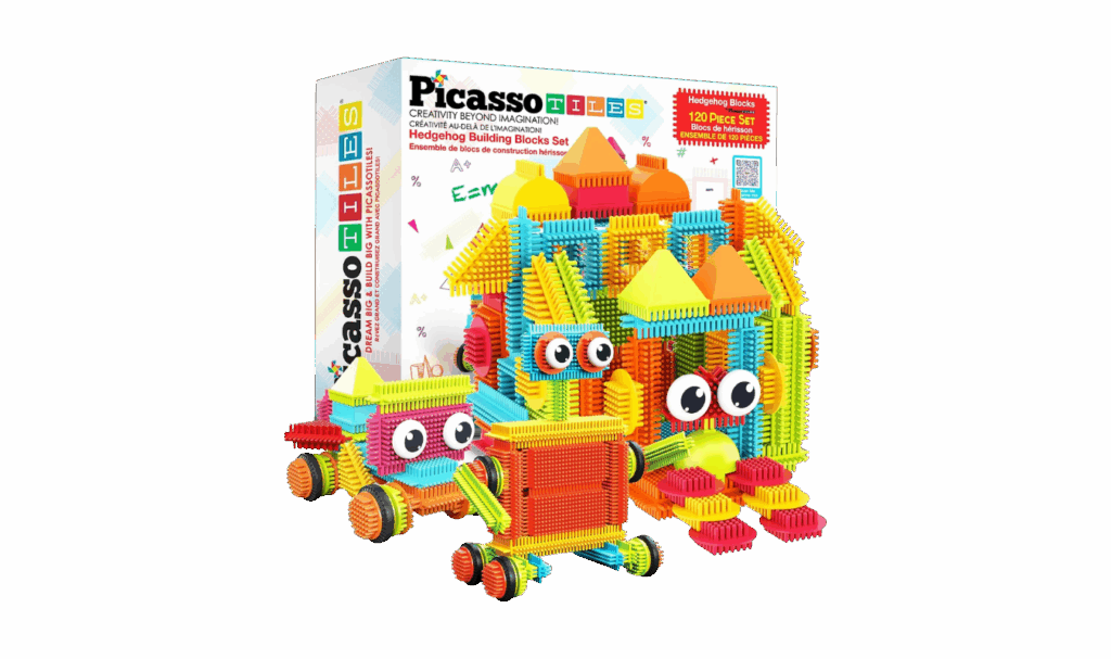 Picasso Tiles Bristle Blocks Set
