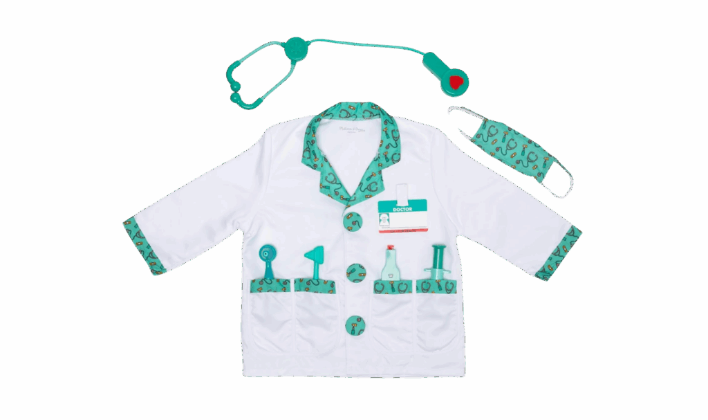 Melissa and Doug Doctor Dress Up Costume 