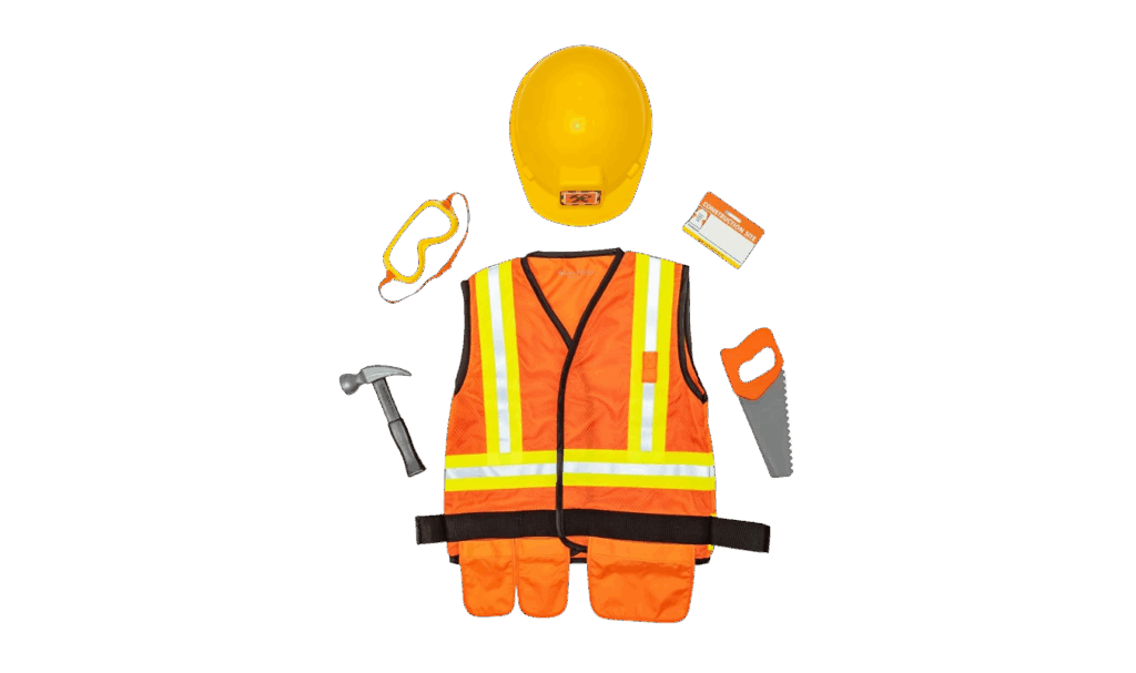 Melissa and Doug Construction costume for kids 