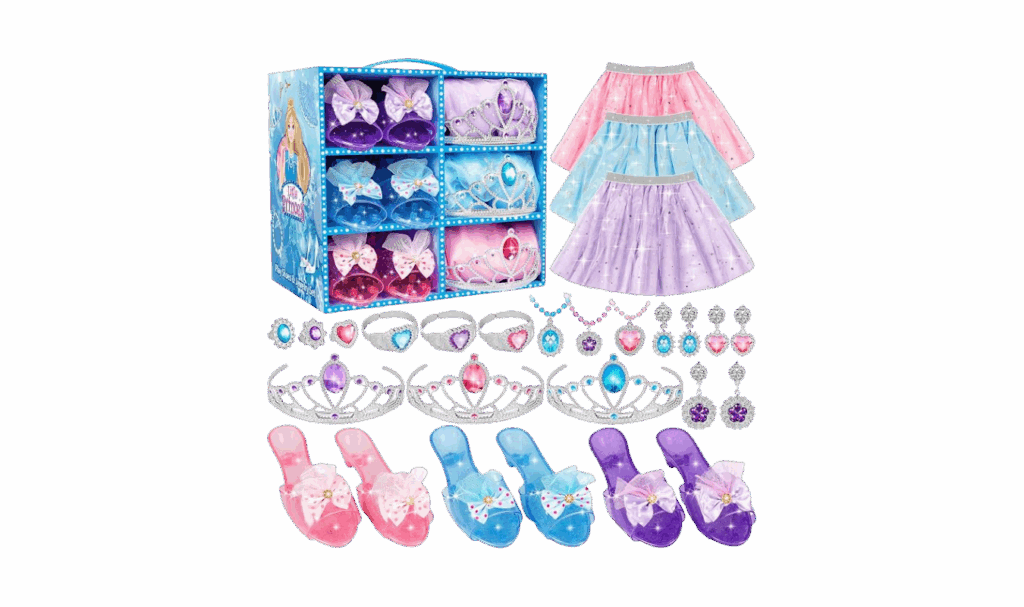 princess dress up clothes set 