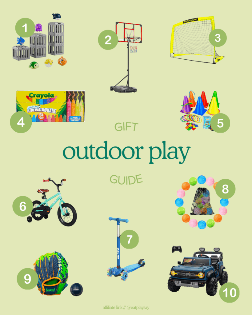 round up graphic of outdoor toys for 5 year olds 