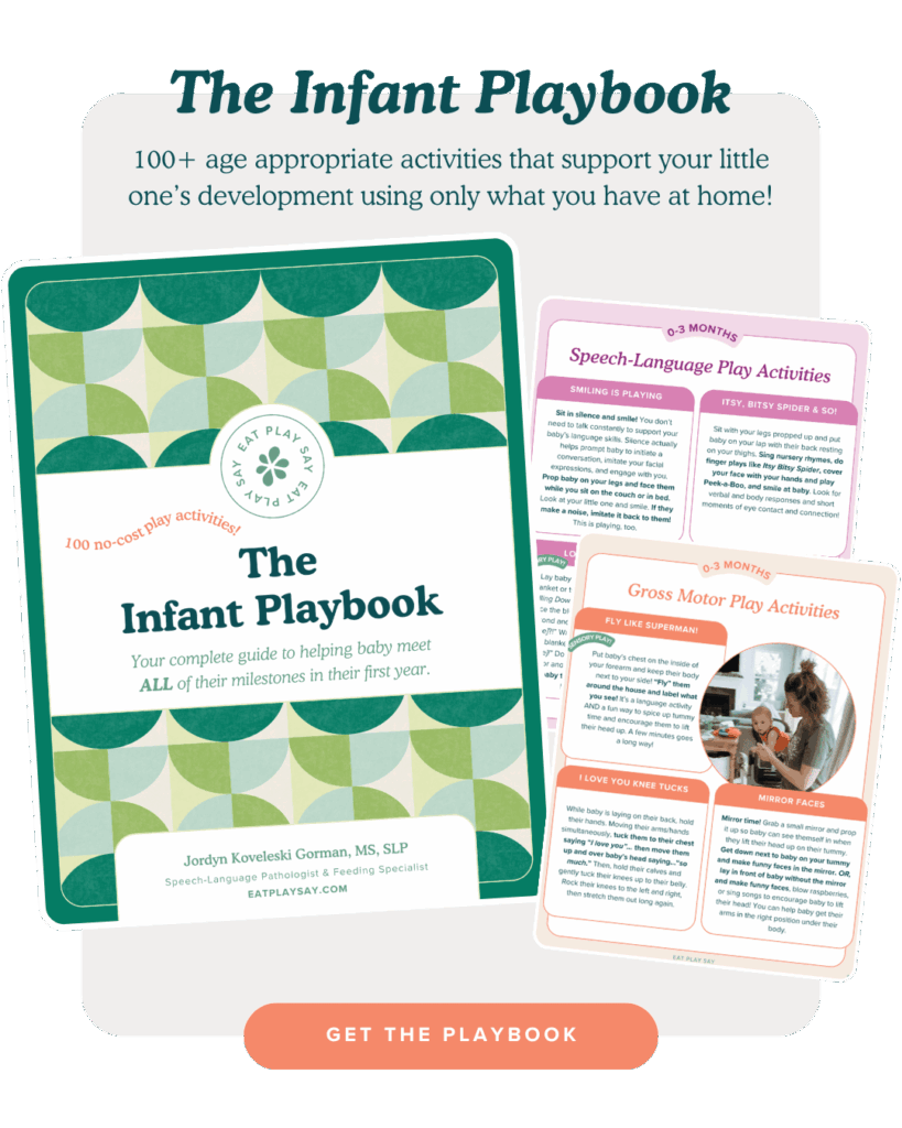 Infant playbook graphic