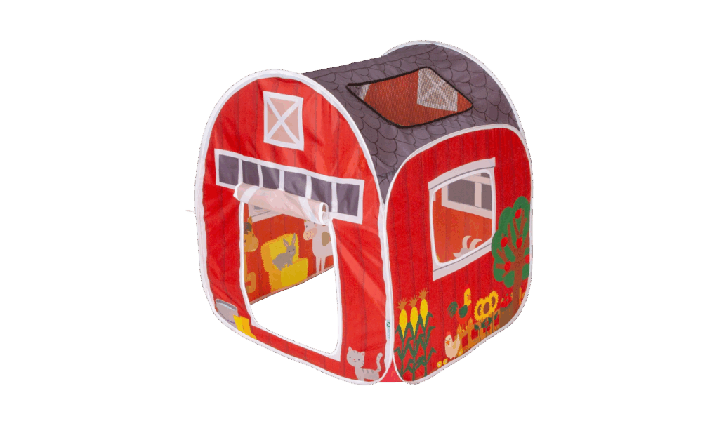 pop up barn tent for kids 