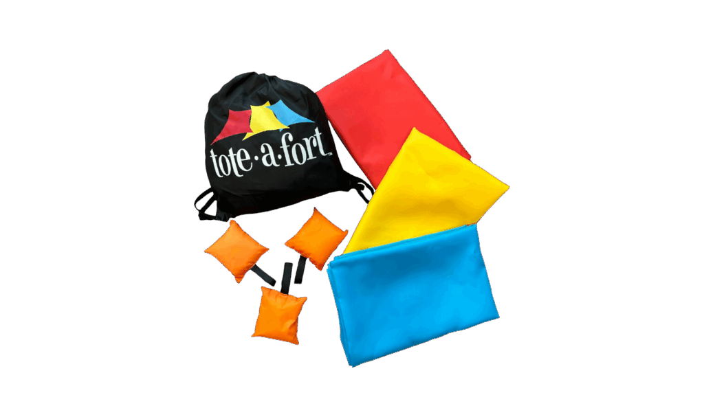 tote a fort original blanket fort kit