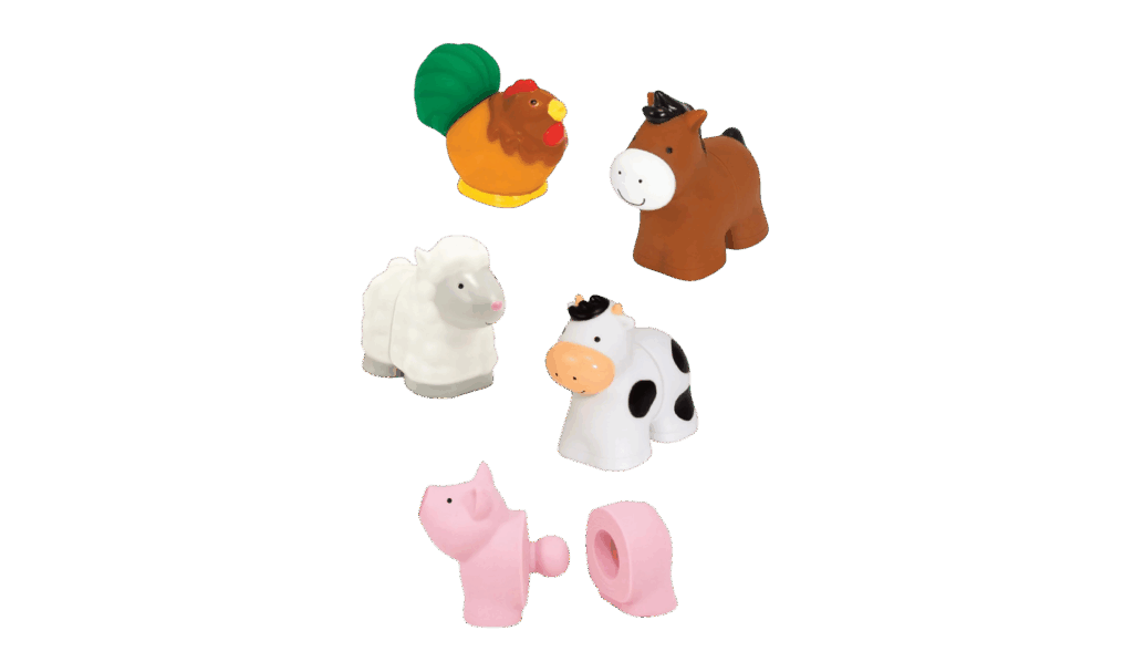 Melissa and Doug Pop Blocs Farm Animal Toys 