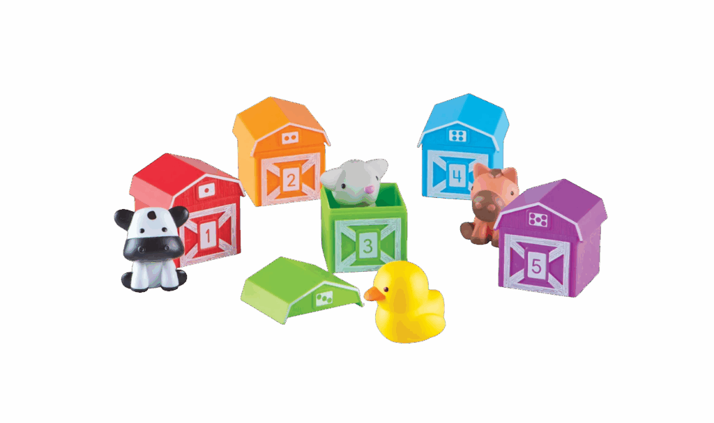 Peekaboo Learning Farm Toy