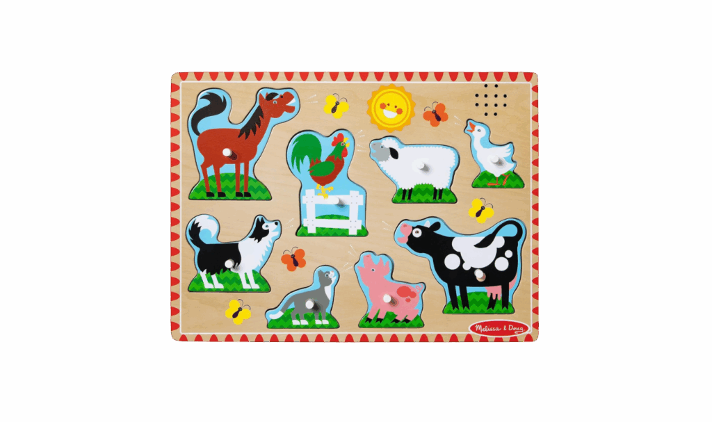Wooden Farm Sound Puzzle