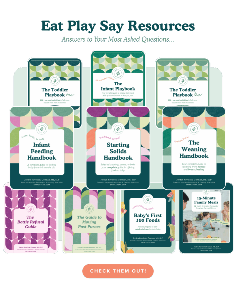 Eat Play Say Handbooks