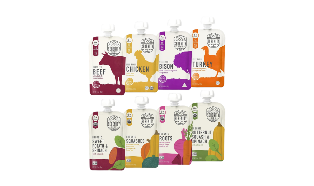 Serenity Kids organic pouches