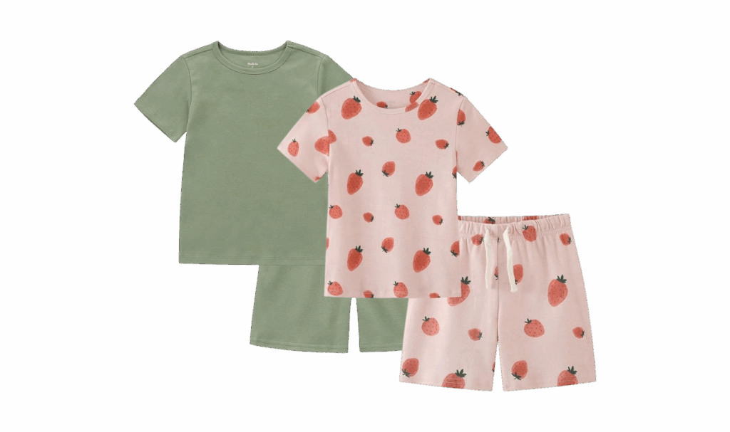 Owlivia Short Sleeve Pajamas for Toddlers 