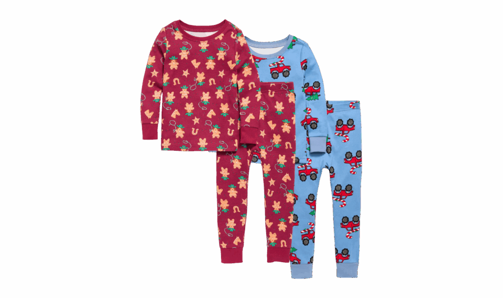 Old Navy Holiday Pajamas for kids 
