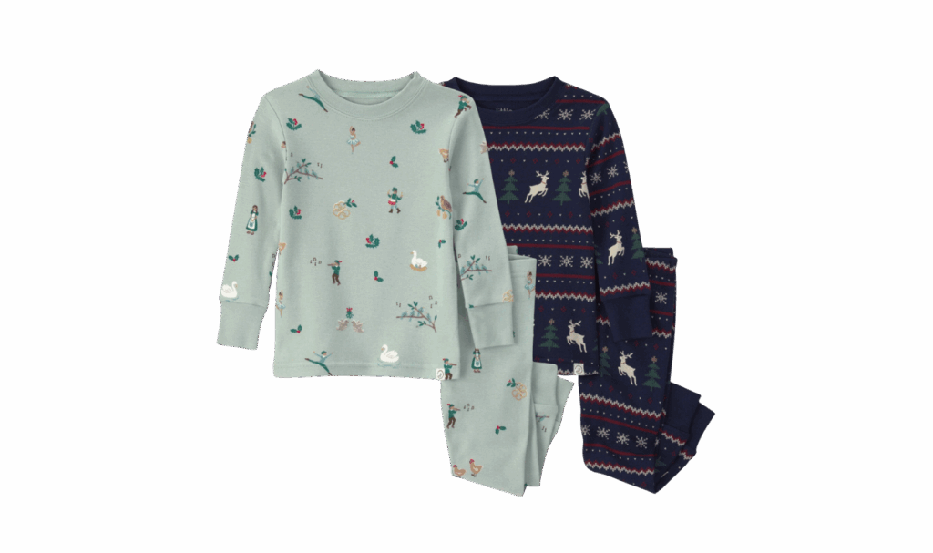 Little Planet Christmas Pajamas for kids