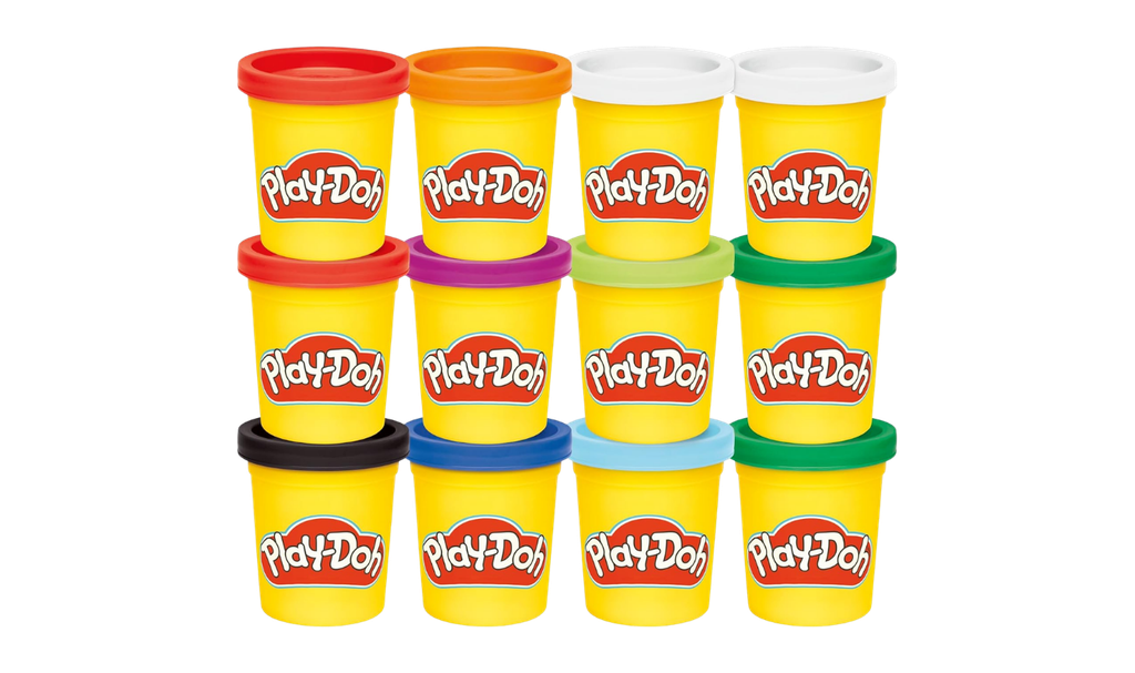 Play Doh variety pack in post about the best toys for sensory development